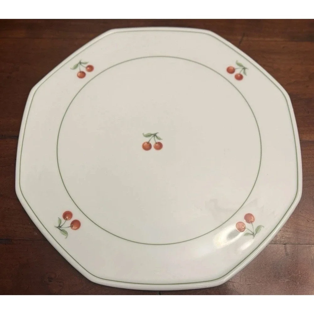 Vintage Villeroy & Boch Cherry Serving Platter 12.75